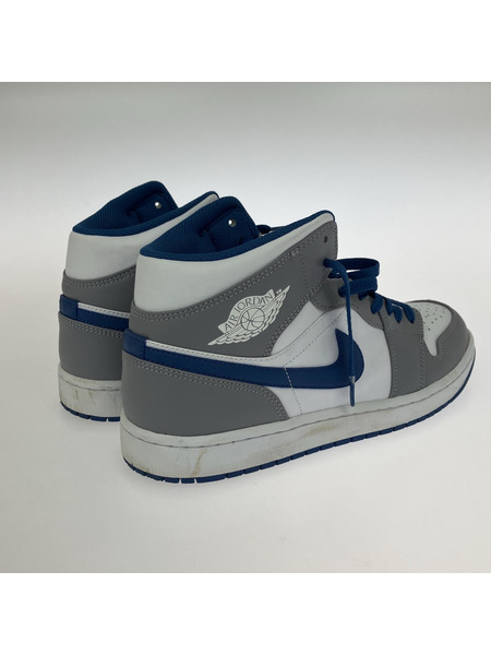 NIKE スニーカー AIR JORDAN 1 MID True Blue (28.5cm)