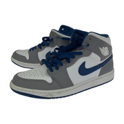 NIKE スニーカー AIR JORDAN 1 MID True Blue (28.5cm)