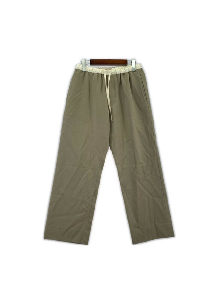 パンツ OLD FOLK HOUSE ウールパンツ 2 ベージュ