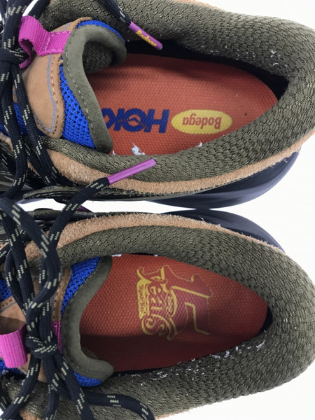 HOKA ONE ONEx Bodega KAHA LOW GTX 27.0 カーキ[値下]