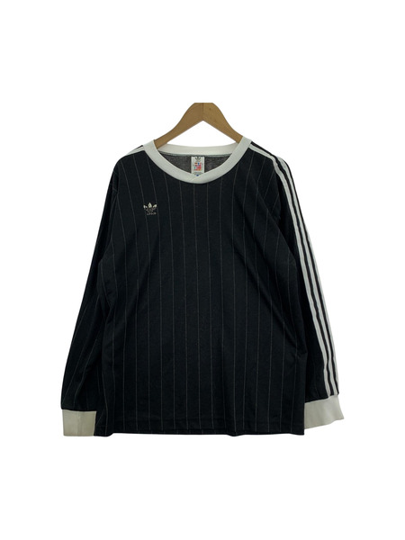 90s adidas L/S サッカーゲームシャツ 黒