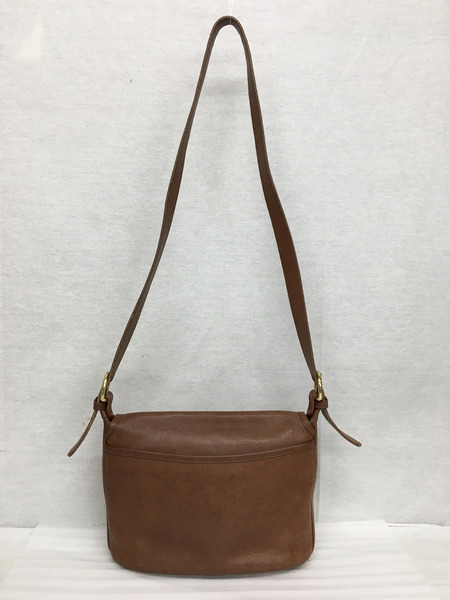 COACH　D5C-4150　レザーショルダーバッグ　茶