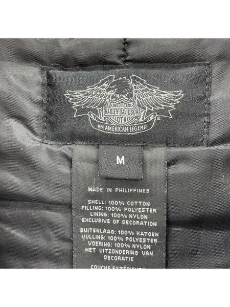 Harley-Davidson ジャケット ダック ベスト 中綿 黒