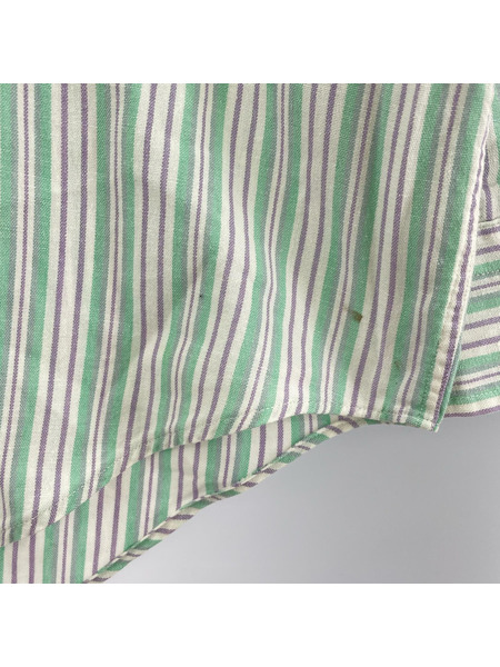 Banana Republic 長袖シャツ 80S 初期タグ コットン ストライプ (M)[値下]