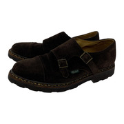 Paraboot 6258/WILLIAM/ダブルモンクストラップ/スウェードシューズ 6 茶