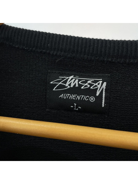 STUSSY トレーナー/80 NY L T LA/L