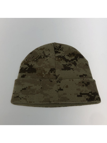 Supreme 17AW digi camo beanie tan[値下]