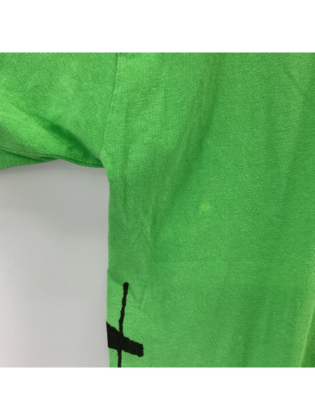 STUSSY マルチプリントTee L 黄緑