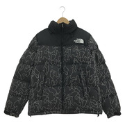 THE NORTH FACE/NV NUPTSE JACKET/L/BLK/総柄/ND92336