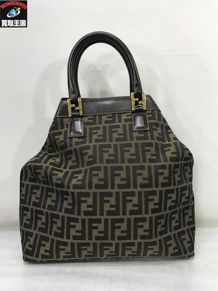 FENDI トートバッグ ズッカ柄キャンバスバッグ