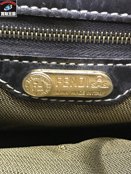 FENDI トートバッグ ズッカ柄キャンバスバッグ