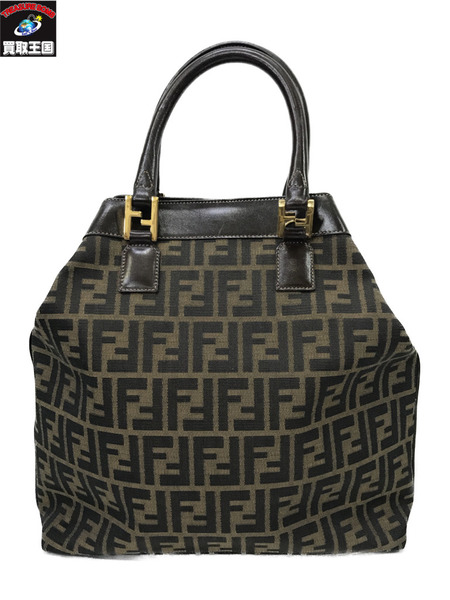 FENDI トートバッグ ズッカ柄キャンバスバッグ