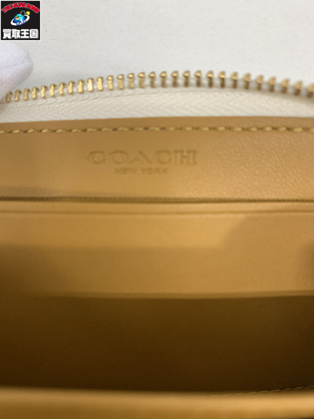 コンパクトウォレット COACH エッセンシャル スモール ジップ カードケース・スター