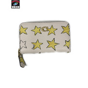 コンパクトウォレット COACH エッセンシャル スモール ジップ カードケース・スター