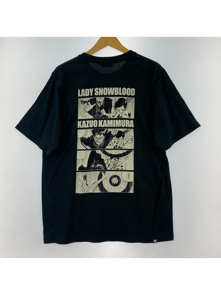 HYSTERIC GLAMOUR 半袖Tシャツ・カットソー 修羅雪姫 ブラック L