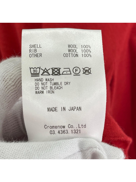 ANTHEM A ジャケット WASHABLE WOOL VOLUME SLEEVE JERSEY (1)