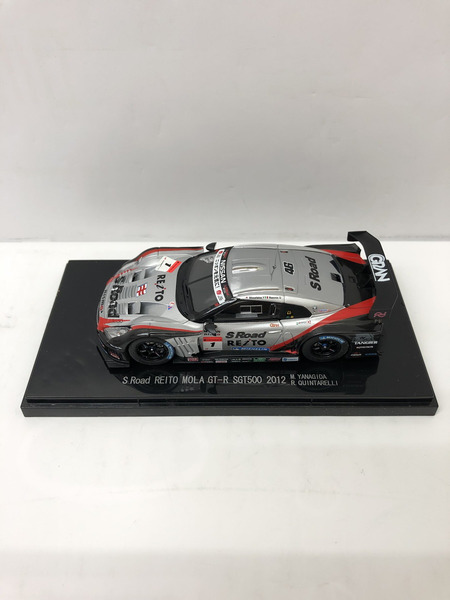 1/43 EBBRO SUPER GT500 2012 No.1 S Road REITO MOLA GT-R Cham