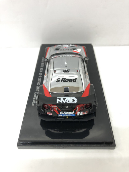 1/43 EBBRO SUPER GT500 2012 No.1 S Road REITO MOLA GT-R Cham