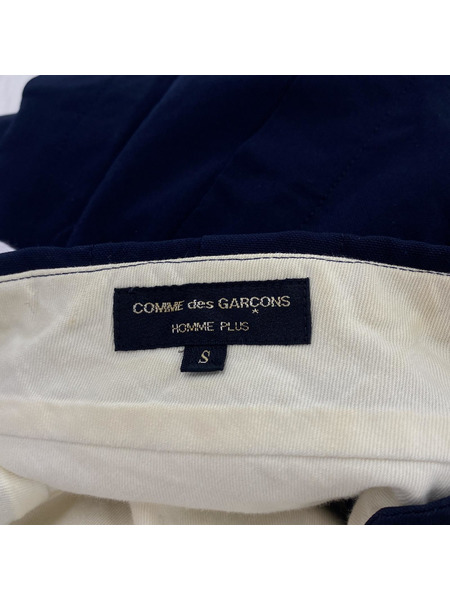 COMME des GARCONS HOMME PLUS 袴パンツ　S　ネイビー　PD-A016[値下]