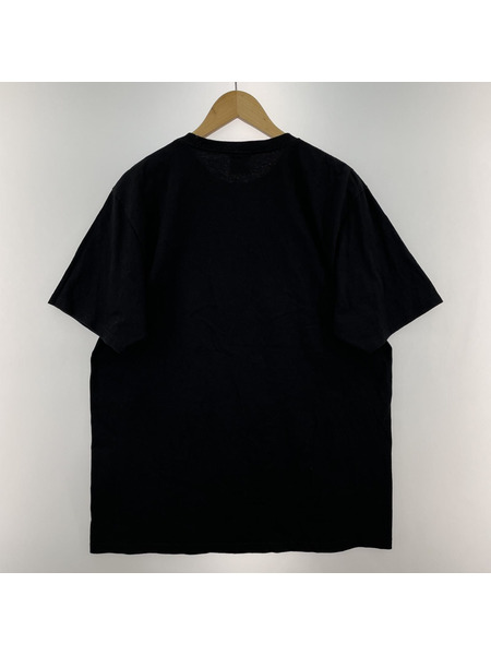 STUSSY/S/Sカットソー/M/ブラック/Typewriter