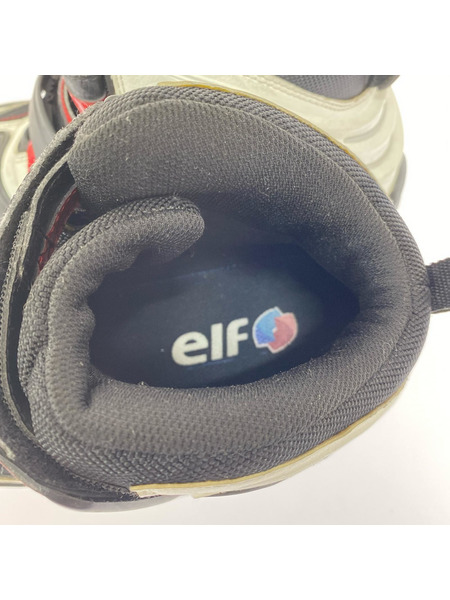 シューズ elf Synthese 14 ライディングシューズ (28cm) 白赤黒
