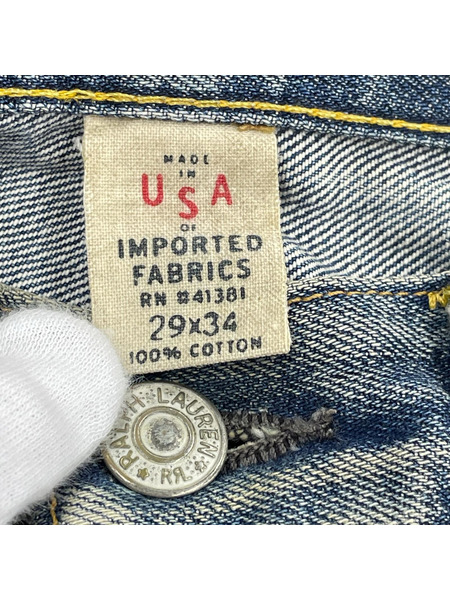 RRL デニム・ジーンズ STILLWATER WASH STRAIGHT LEG/USA製[値下]