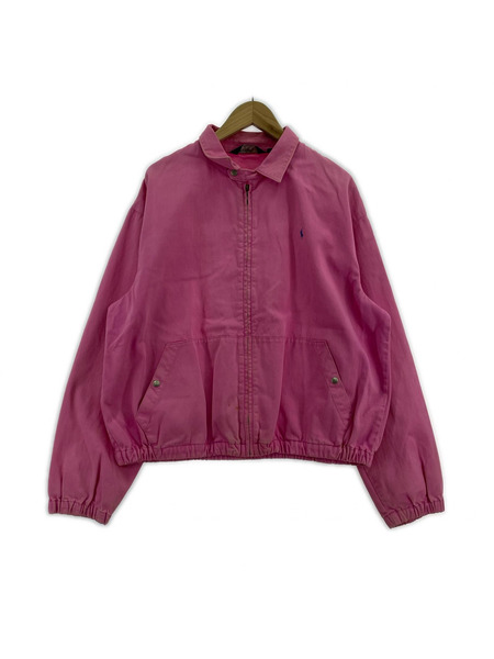 POLO RALPH LAUREN ジャケット 80s USA製 スイングトップ PNK L