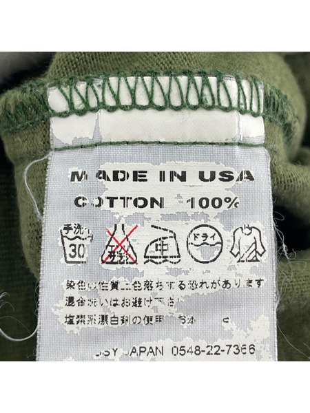 STUSSY タンクトップ 紺タグ 90S タンクトップ L オリーブ