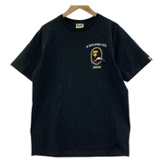 A BATHING APE japan souvenir tee 黒 L