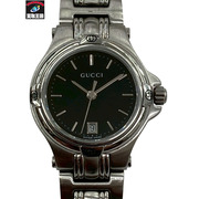 GUCCI グッチ 9040L ラウンドフェイス 電池交換済み レディース QZ クオーツ