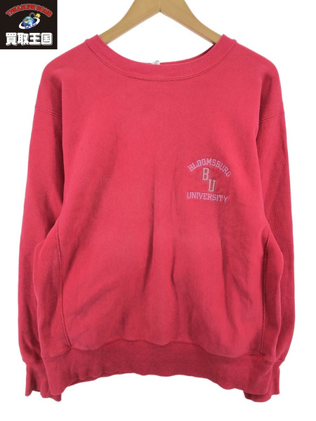 Champion REVERSE WEAVE BLOOMSBURG UNIVERSITY L ピンク[値下]