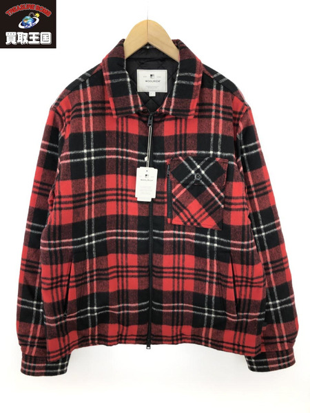 WOOLRICH TIMBER PADDED OVER SHIRT L [値下]