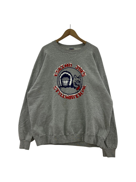 RUSSELL USA製 ESKIMO JOE'S スウェット(XL) グレー