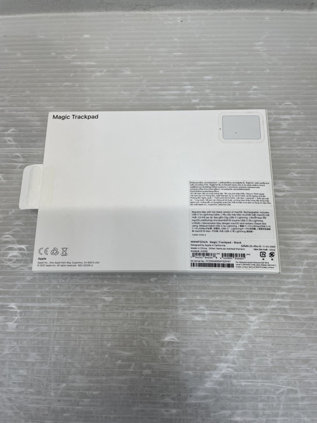 Apple Magic Trackpad MMMP3ZA/A [ブラック]