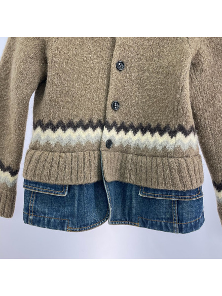 tricot COMME des GARCONS ジャケット デニム ニット ジャケット 2005