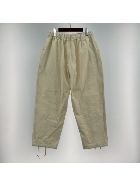 South2 West8/BELTED C.S.PANT/M/WHT