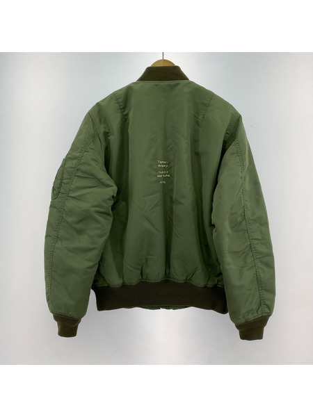 AVIREX フライトジャケット ×TAPPEI STONE WASH&EMB MA-1 L