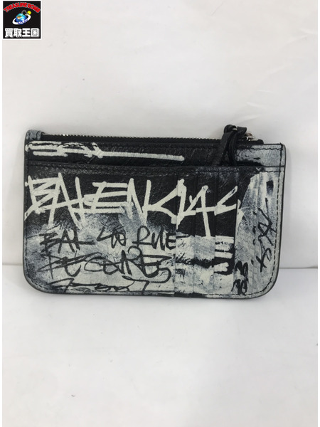 BALENCIAGA/Le Cagole Long Coin Card Holder Graffiti