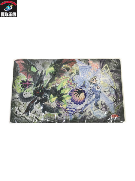 遊戯王 プレイマット 断罪のディアベルスター&白魔女ディアベルゼ