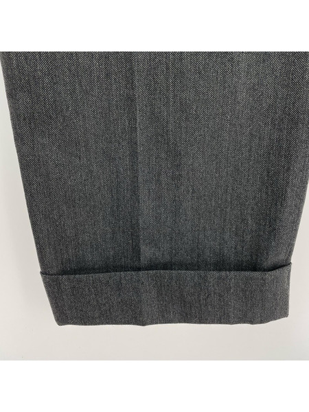 DOLCE&GABBANA パンツ ヘリンボーン スラックス グレー