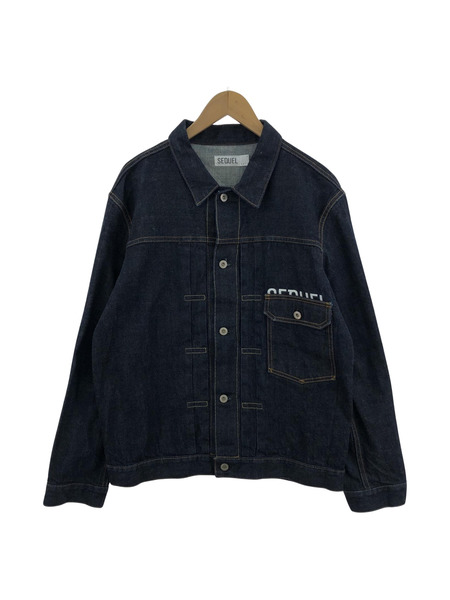 SEQUEL×FRAGMENT DESIGN 1st TYPE DENIM JACKET (L)