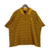 HUF 半袖Tシャツ・カットソー Paradox Zip Polo 黄 (XL)