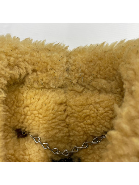 Buzz Rickson's フライトジャケット B-3 ムートン レザー 茶(36)