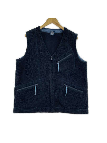 Porter Classic ジレ・ベスト 22AW FLEECE ZIP VEST-POLARTEC- 2