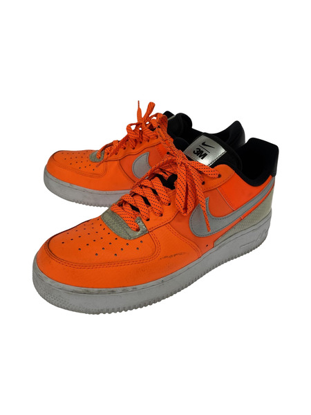 NIKE AIR FORCE 1 3M Orenge Lv8