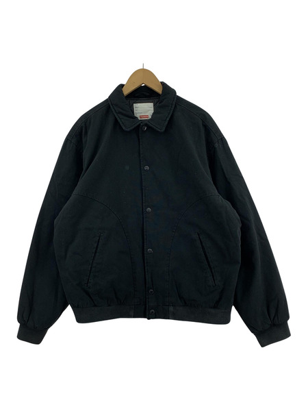 20SS supreme Twill Varsity Jacket Black（L）