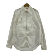 MASU 長袖シャツ コットンシャツ WHT 44