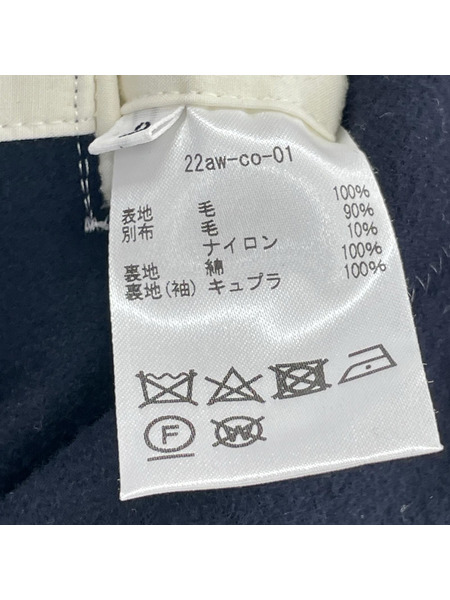 KHOKI Motorcycle coat 2 ネイビー