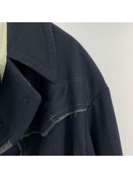 KHOKI Motorcycle coat 2 ネイビー