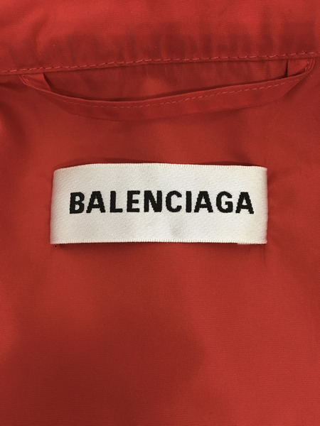 Balenciaga ロゴ ナイロンジャケット (34) 赤紺白